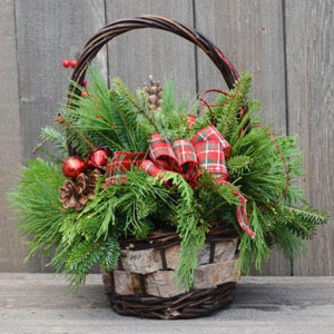 Holiday Bouquet from Balsamwreath